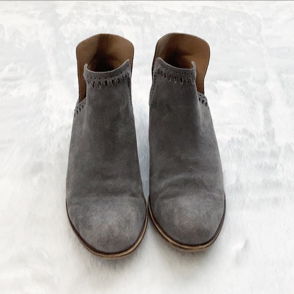 Lucky Brand Bustina Suede Ankle Boots - Picture 2 of 8